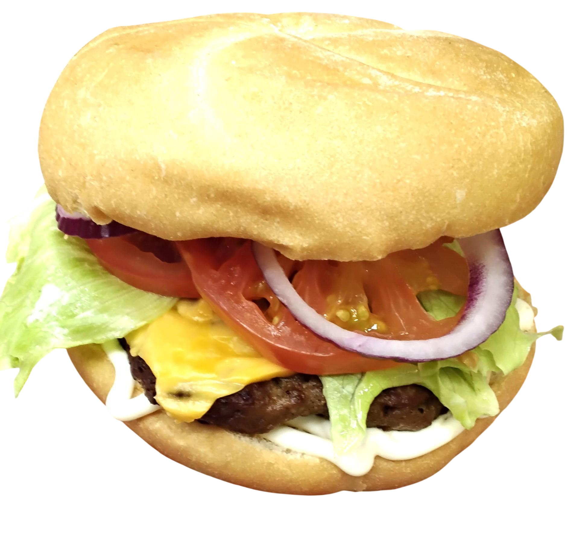 The Cheesy Queen cheeseburger